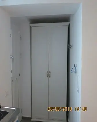 Oda, 1 Yatak Odası, Şömine