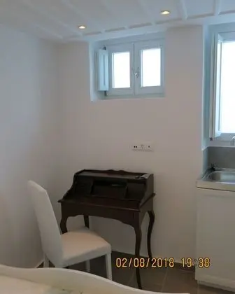 Oda, 1 Yatak Odası, Şömine
