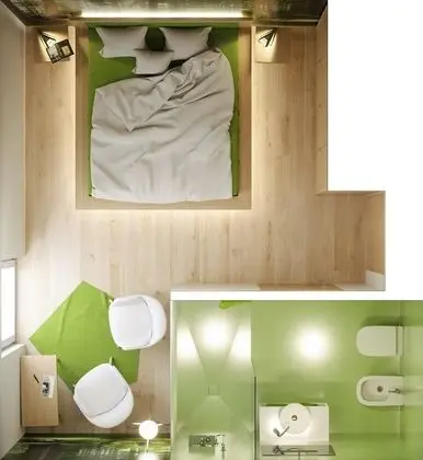 Classic Tek Büyük veya İki Ayrı Yataklı Oda