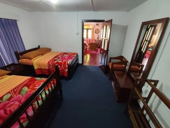 Family Dört Kişilik Oda, 2 Çift Kişilik Yatak, Özel Banyo, Zemin Kat