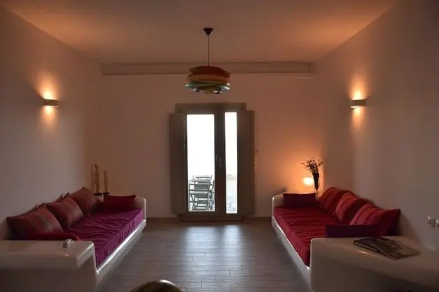 Deluxe Villa, 2 Yatak Odası, Mutfak, Okyanusa Sıfır (Daphne)