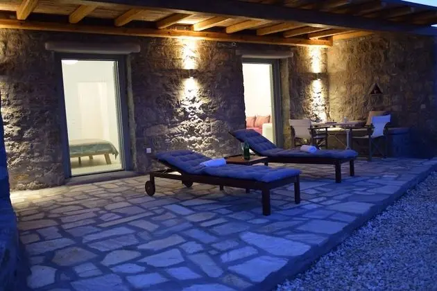 Deluxe Villa, 2 Yatak Odası, Mutfak, Okyanusa Sıfır (Daphne)