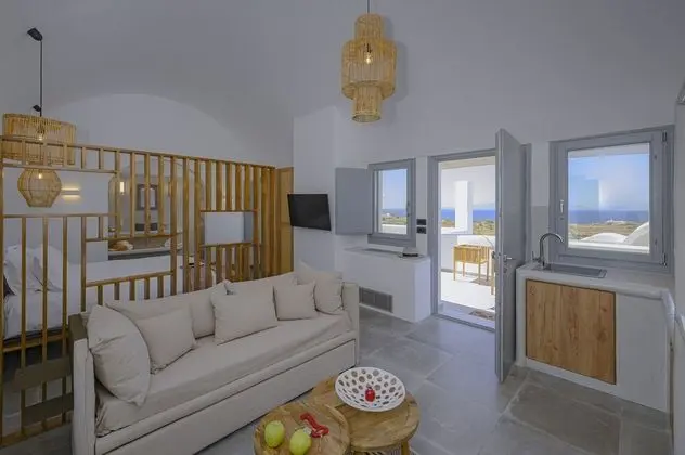 Apart Daire, Banyolu/Duşlu, Deniz Manzaralı (Vinsanto  Anemi Villas )