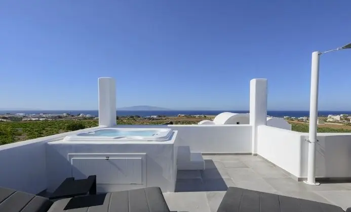 Apart Daire, Banyolu/Duşlu, Deniz Manzaralı (Vinsanto  Anemi Villas )