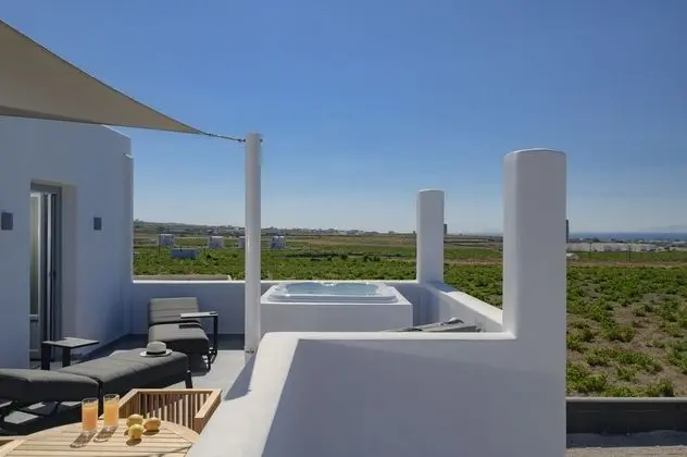 Apart Daire, Banyolu/Duşlu, Deniz Manzaralı (Vinsanto  Anemi Villas )