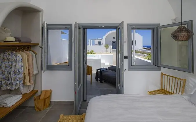 Deluxe Apart Daire, Banyolu/Duşlu (Assyrtiko Vine Villa)