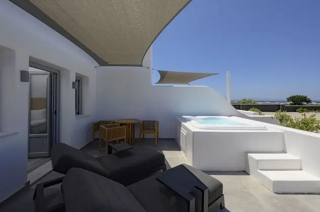 Deluxe Apart Daire, Banyolu/Duşlu (Assyrtiko Vine Villa)