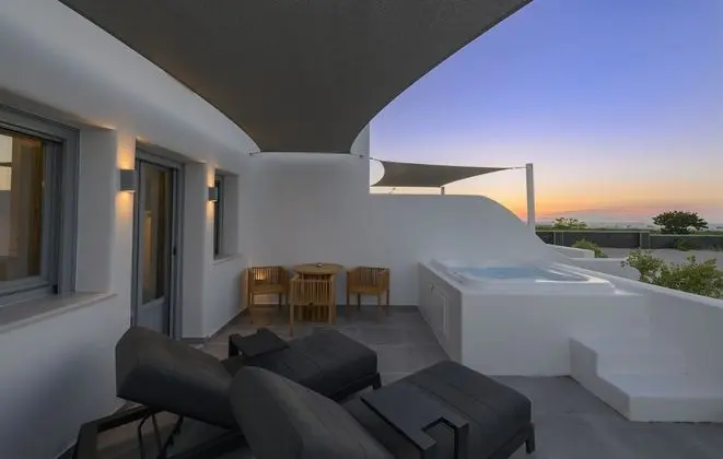 Deluxe Apart Daire, Banyolu/Duşlu (Assyrtiko Vine Villa)