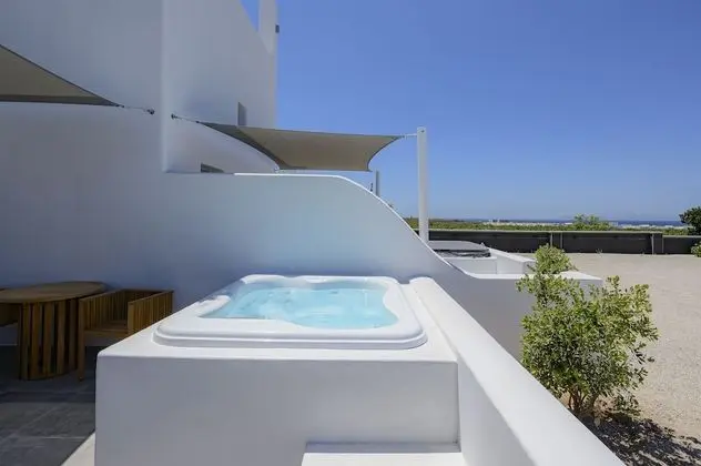 Deluxe Apart Daire, Banyolu/Duşlu (Assyrtiko Vine Villa)