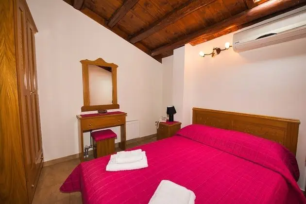Family Room with Attic, Fireplace