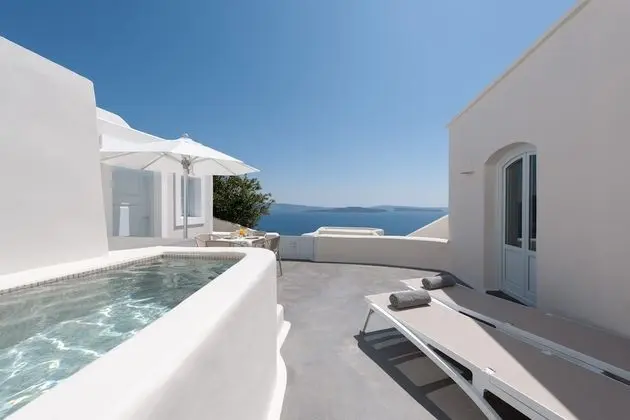 Villa, Sıcak Su Küveti (caldera view)