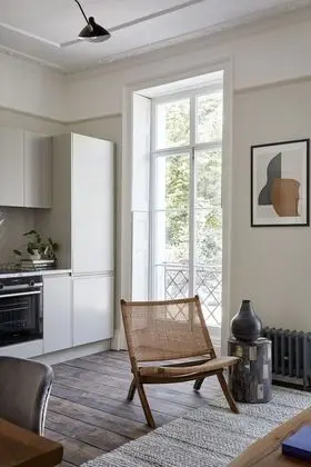 Design Apart Daire, 1 Büyük (Queen) Boy Yatak ve Çekyat, Sigara İçilmez, Şehir Manzaralı