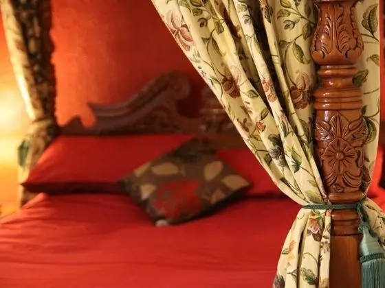 Tek Büyük Yataklı Oda, Banyolu/Duşlu ((Four poster bed))