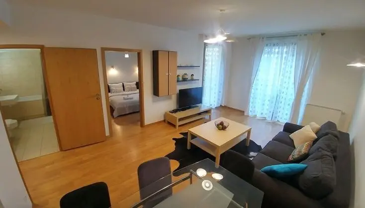 Deluxe Apart Daire, 1 Çift Kişilik Yatak ve Çekyat