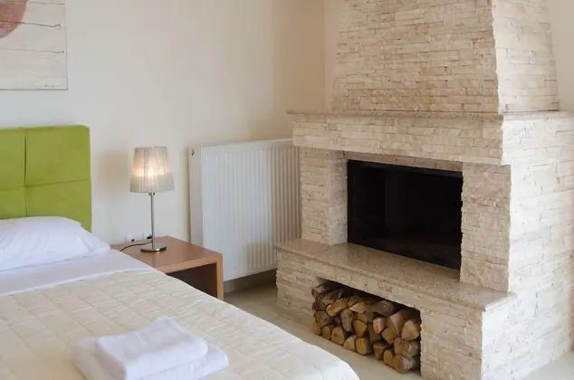 Luxury Bungalov, 2 Yatak Odası, Şömine (Starfish)