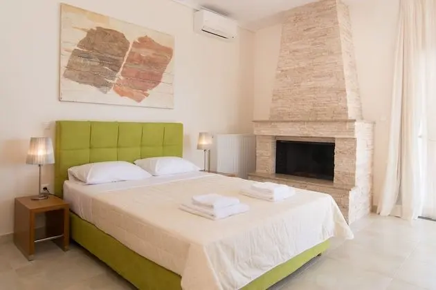 Luxury Bungalov, 2 Yatak Odası, Şömine (Starfish)