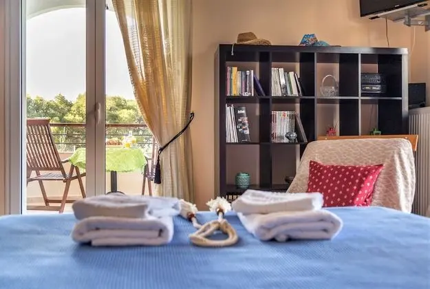 Standard Stüdyo Süit, 1 Çift Kişilik Yatak, Balkon/Veranda, Üzüm Asması Manzaralı