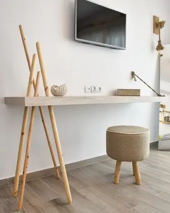 Deluxe Apart Daire, 1 Yatak Odası, Şehir Manzaralı, Zemin Kat (Serenity)