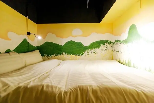 Ortak Ranzalı Oda, Karma Ranzalı Oda (1 Double Bed)