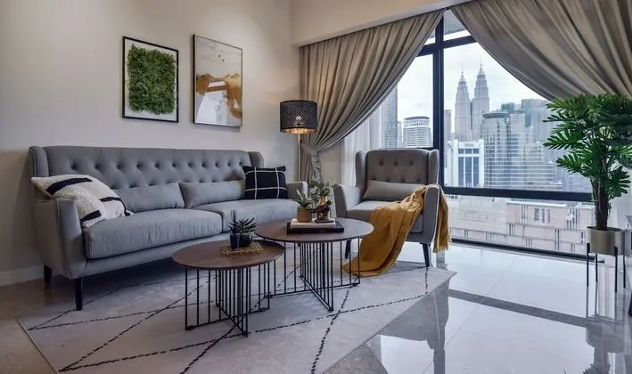 Deluxe Tek Büyük Yataklı Oda (Double Room with KLCC View)