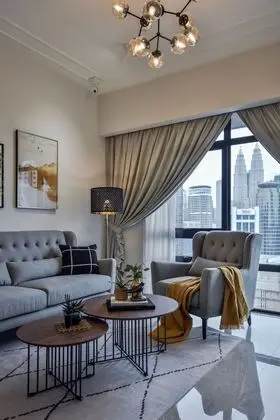 Deluxe Tek Büyük Yataklı Oda (Double Room with KLCC View)