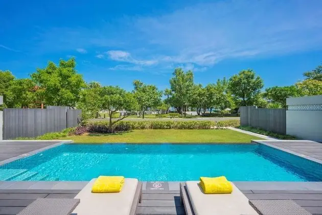 Süit, 2 Yatak Odası, Kişiye Özel Havuzlu (Courtyard Pool)