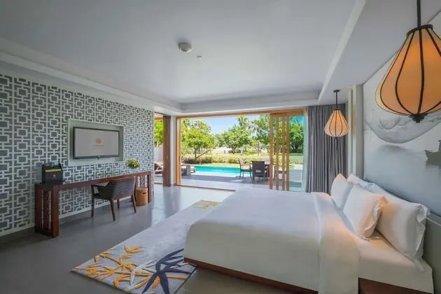 Süit, 2 Yatak Odası, Kişiye Özel Havuzlu (Courtyard Pool)