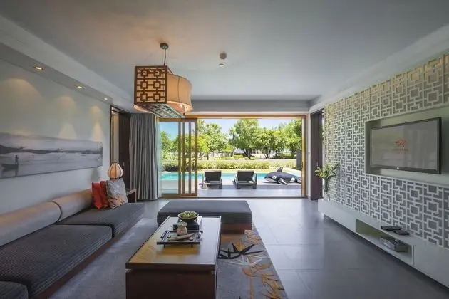 Süit, 2 Yatak Odası, Kişiye Özel Havuzlu (Courtyard Pool)