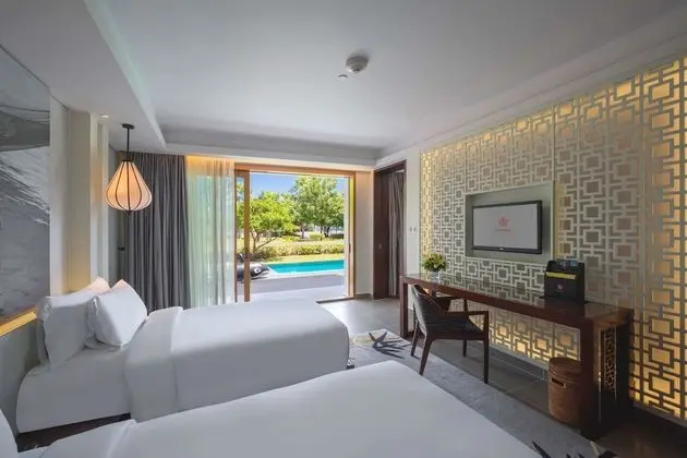 Süit, 2 Yatak Odası, Kişiye Özel Havuzlu (Courtyard Pool)
