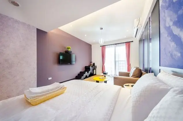 Deluxe Tek Büyük Yataklı Oda, Balkon, Şehir Manzaralı