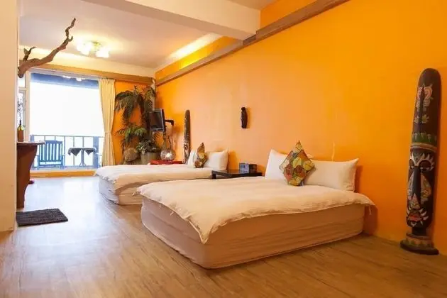 Deluxe Dört Kişilik Oda, Sigara İçilmez, Deniz Manzaralı
