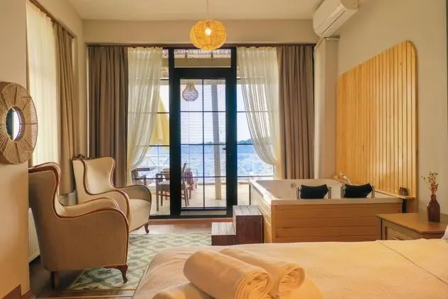 Jakuzili Deluxe Oda,Deniz Manzaralı