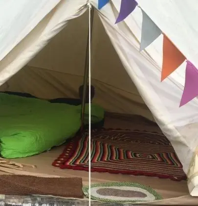 Çadır, Dağ Manzaralı (Mongolian, Mattress Only)