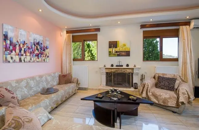 Villa, 3 Yatak Odası, Şömine