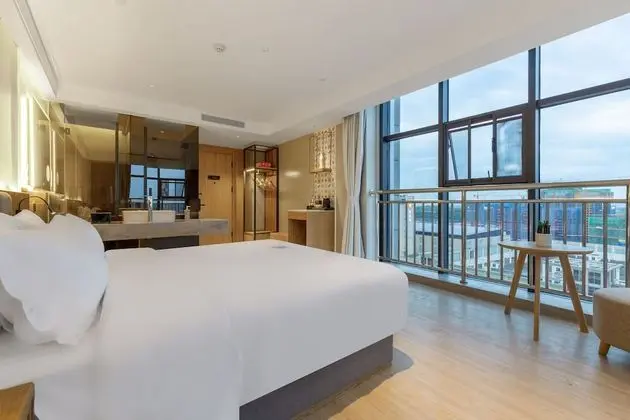 Deluxe Tek Büyük Yataklı Oda, 1 Yatak Odası, Sigara İçilmez, Şehir Manzaralı