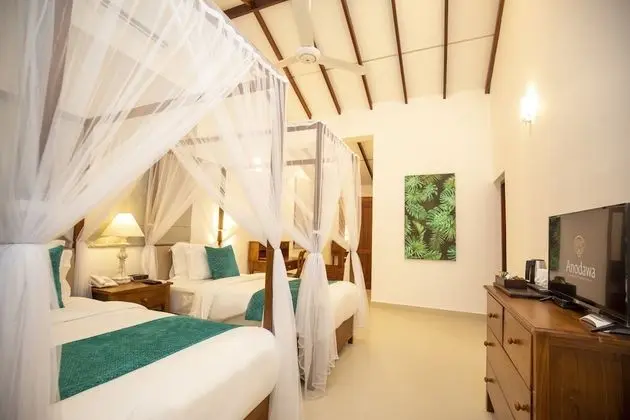 Standard İki Ayrı Yataklı Oda, Birden Çok Yatak, Teras, Bahçe Manzaralı