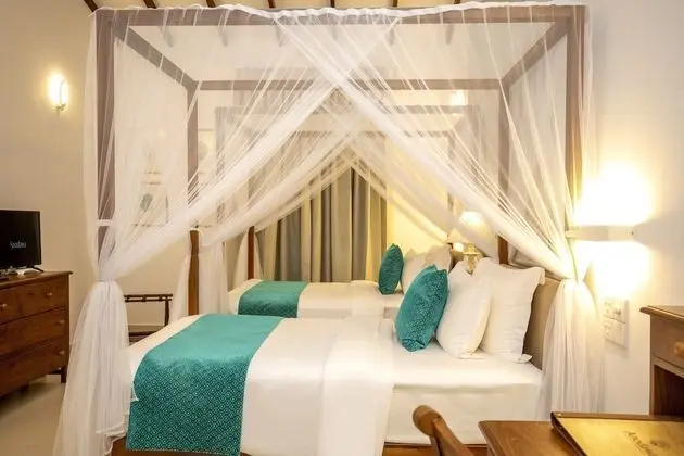 Standard İki Ayrı Yataklı Oda, Birden Çok Yatak, Teras, Bahçe Manzaralı