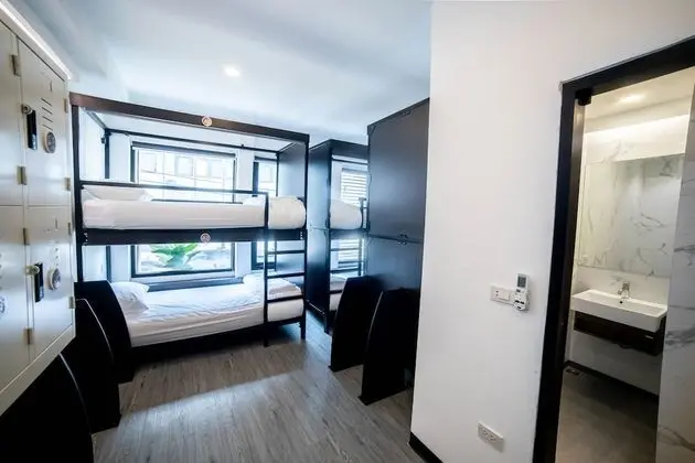 Six Bunk Beds with Bathroom