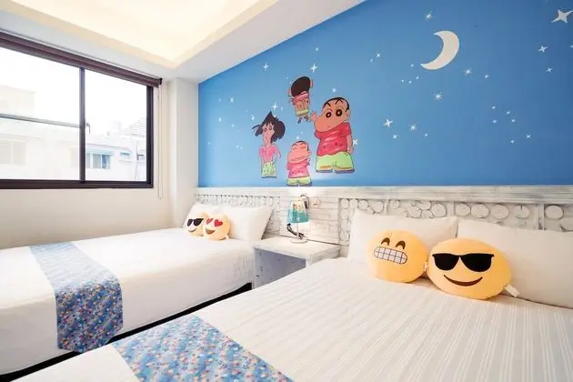 Family Dört Kişilik Oda, 2 Büyük (Queen) Boy Yatak, Sigara İçilmez, Banyolu/Duşlu