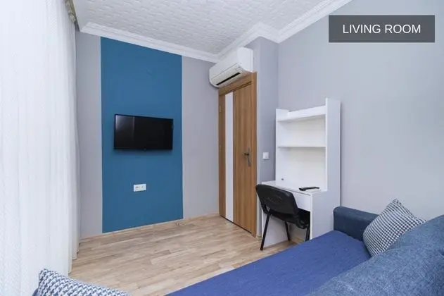 1+1 Daire, Manzarasız, Teraslı