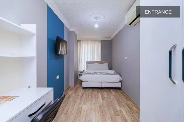 Studio, Manzarasız, Balkonlu