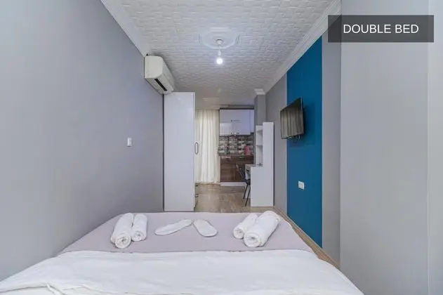 Studio, Manzarasız, Balkonlu