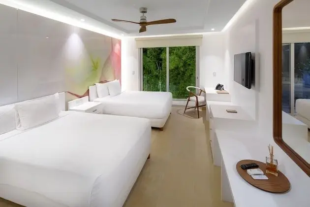 Deluxe Dört Kişilik Oda, 2 Çift Kişilik Yatak, Balkon