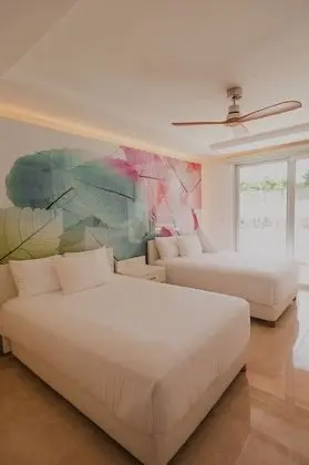 Deluxe Dört Kişilik Oda, 2 Çift Kişilik Yatak, Balkon