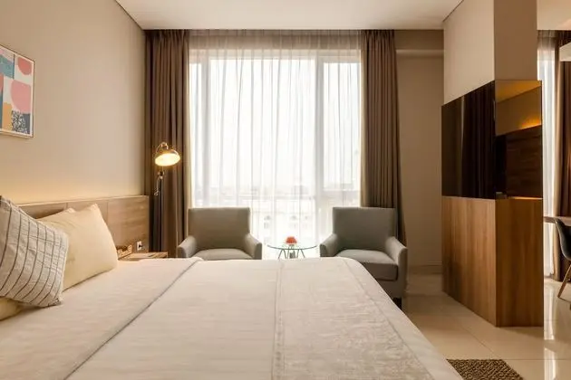 Junior Tek Büyük Yataklı Oda, 1 Büyük (Queen) Boy Yatak, Sigara İçilmez, Şehir Manzaralı