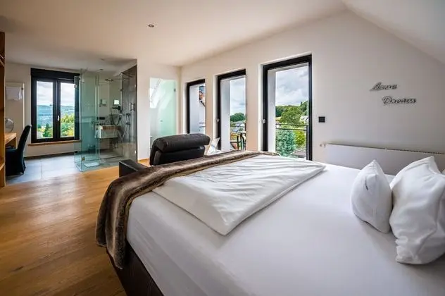 Design Tek Büyük Yataklı Oda, Balkon, Vadi Manzaralı (im Stammhaus)