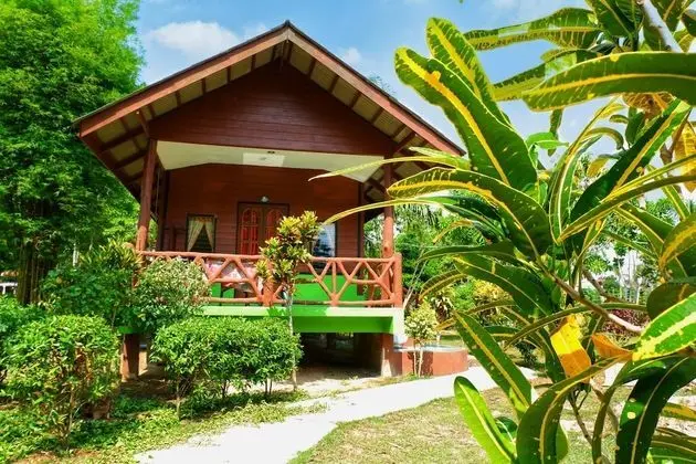 Standard Bungalov, Teras, Bahçe Manzaralı