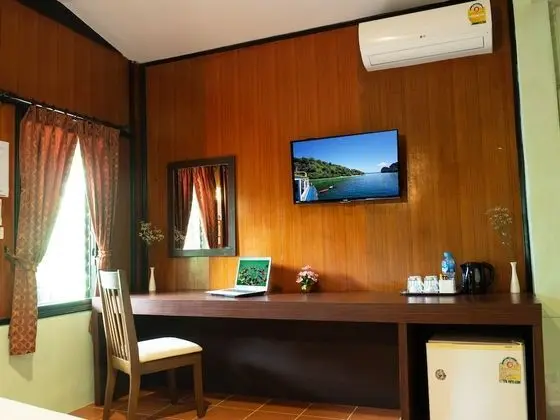 Standard Bungalov, Teras, Bahçe Manzaralı