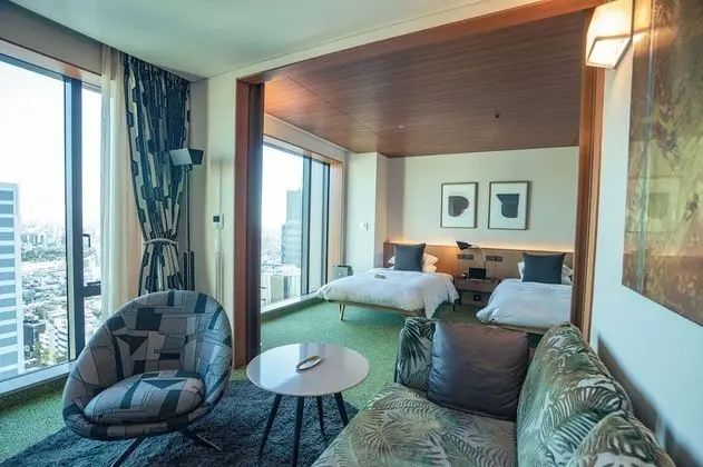 Deluxe İki Ayrı Yataklı Oda, Sigara İçilmez, Şehir Manzaralı