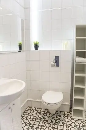 Comfort Apart Daire, 1 Büyük (Queen) Boy Yatak ve Çekyat, Sigara İçilmez, Bahçe Manzaralı